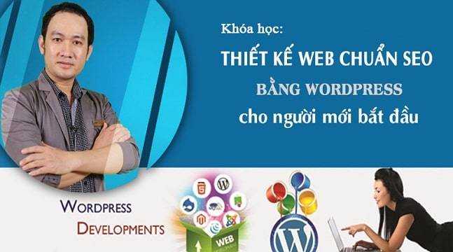 khóa học thiết kế web chuẩn seo bằng wordpress cho người mới bắt đầu