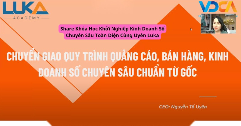 Share Khóa Học Khởi Nghiệp Kinh Doanh Số Chuyên Sâu Toàn Diện Cùng Uyên Luka