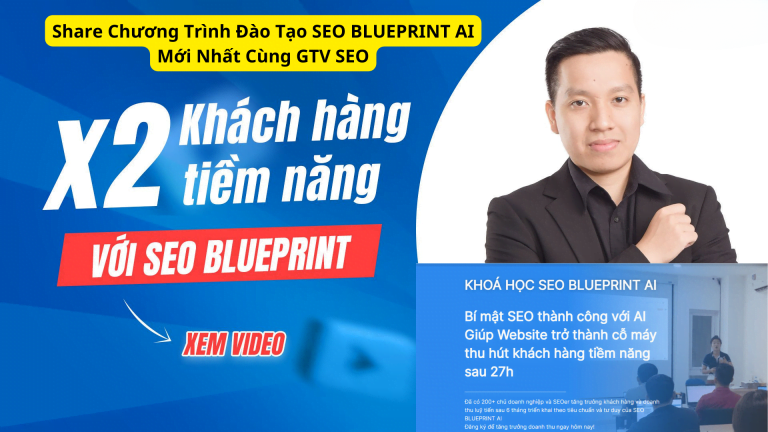 share chương trình đào tạo seo ai mới nhất cùng gtv seo