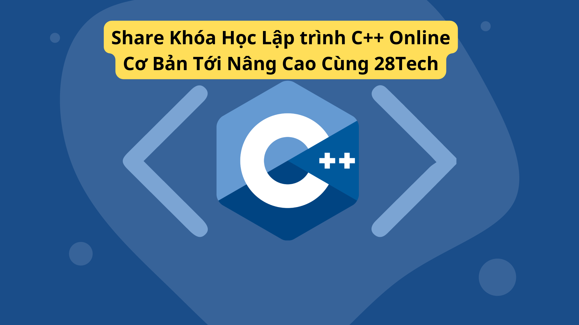 mua chung khoa hoc lap trinh c++ online 28tech