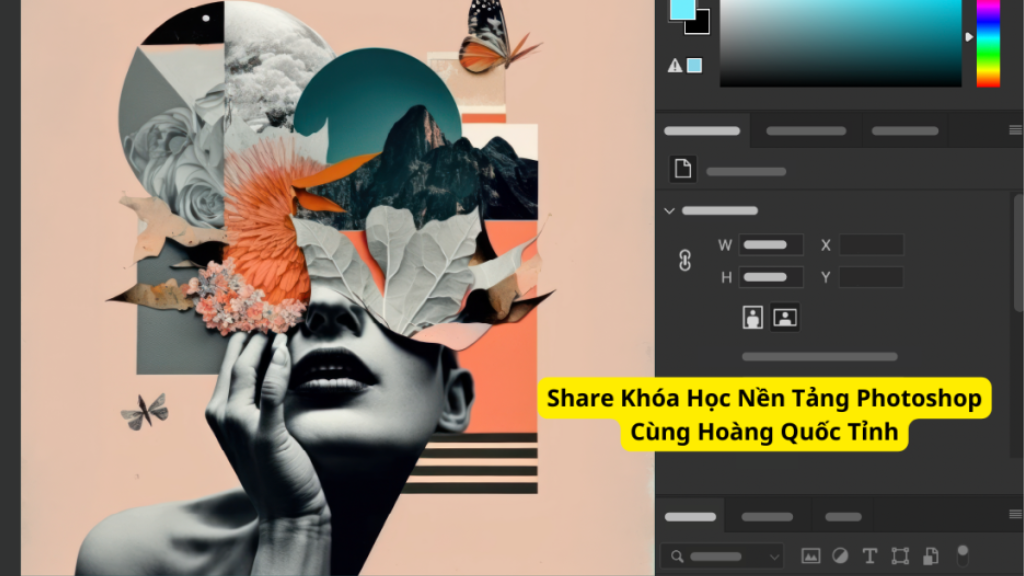 chia sẻ khóa học nền tảng photoshop - Hoàng Quốc Tỉnh