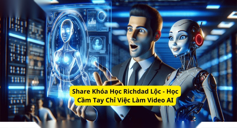 Share Khóa Học Richdad Lộc - Học Cầm Tay Chỉ Việc Làm Video AI