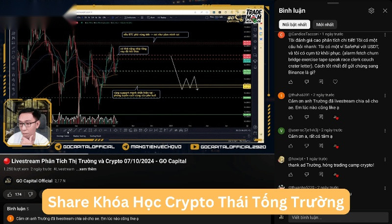 share khóa học crypto 2024 thái tống trường