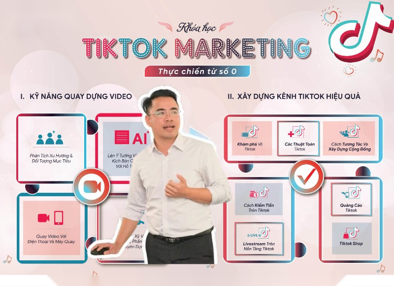 Share Khóa Học Tiktok Marketing Thực Chiến Từ Con Số 0