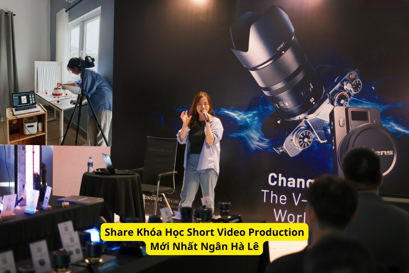 share khoa hoc short video production moi nhat - ngan ha le