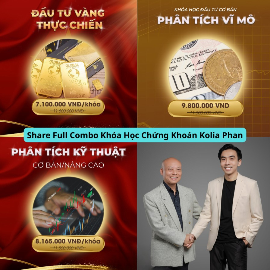 chia sẻ full combo khóa học chứng khoán kolia phan