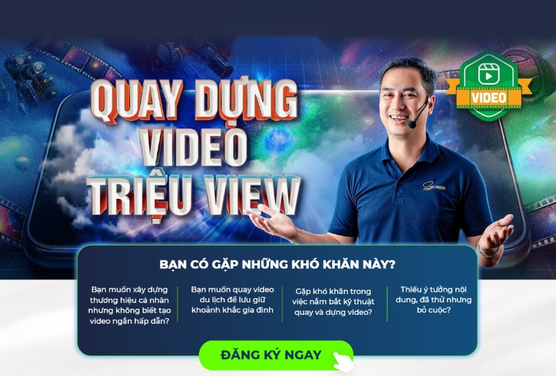 Share Khóa Học Quay Dựng Video Triệu View Mới Nhất